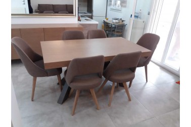 Martha Dining Table Sandra Chair
