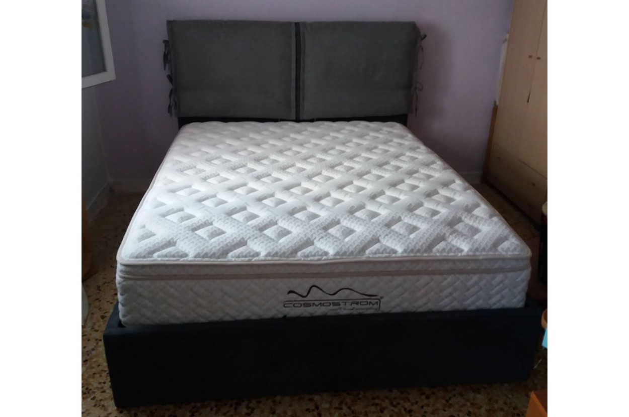 Κρεβάτι ντυμένο Simple